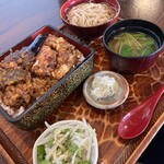 名古屋 - 料理写真:野菜天重セット