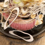 Steak no Don Niza Ten - お肉の旨みがいい感じでしたっ！　ただスージーちゃんだったかなっ　byまみこまみこ