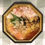 Sapporo Eki Tachiuri Shokai - 海鮮えぞ賞味（税込1180円）