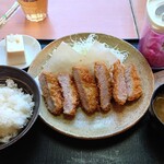 Tonkatsu Katsu Kuniya Takashimadaira Ten - ヒレかつ定食（3枚）