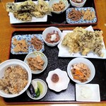 Pension Hanano Ya - 秋の山菜定食