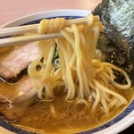 らーめん 支那虎 - 『真･支那虎ラーメン』の麺