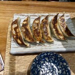 Good Day Ramen 千夏8 - 餃子は6個やや小ぶりながら、コメ欲しくなる一品