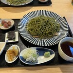 Soba Dokoro Yoshie - もりそば→茶そば