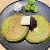 カフェ ド コウエモン - 料理写真:幸右衛門の抹茶パンケーキ