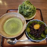 京甘味 文の助茶屋 - 抹茶づくし