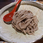 とき庵 - 料理写真:もり蕎麦（玄蕎麦挽きぐるみ）