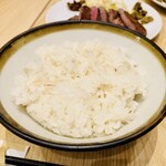 Gyutan Sumiyaki Rikyu Ionmoru Shinrifuten - 牛タン定食　麦飯