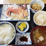 いさりび - 料理写真:刺身定食　1350円