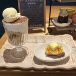 RIVER CAFE - 食後は、これぐらいのサイズが良いですね(๑˃̵ᴗ˂̵)