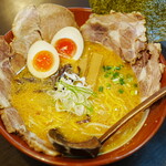 Hokkaido Ramen Buntarou - 極み札幌 味噌チャーシュー味玉 (￥1,480)