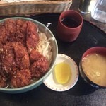 Matsuo Jingisukan Iwanai Shiten - チキンカツ丼ダブル(900円)