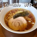 らーめん 昇や - 料理写真:しょう油らーめん+ピリ辛ご飯