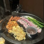 Niku × Nabe × Korean Kankoku Baru OKOGE Umeda Ten - 