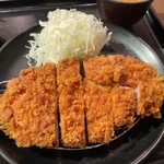 とんかつ六九 - とんかつ六九(上ロースかつ定食)