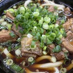 Imanami Udon - 肉肉うどん小　850円　1番人気