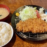 さくらい - 料理写真:おいも豚 上ロースかつ定食　1,680円(税込)