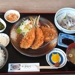 きらく - 料理写真:極旨こだわり鮮魚 アジフライ定食