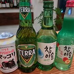 Capybara Shokudo - 韓国料理の週には韓国のお酒を