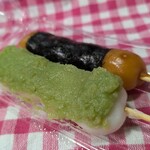 御菓子司 わかば - ズンダと磯辺団子@\250円