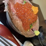 吉祥寺 肉ドレス海鮮丼 - 