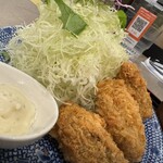 Hashidekireru Tonkatsu no Omise Mineo - カキフライ定食