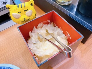 Muten Kura Zushi Izumisano Ten - cocoちゃん曰く、ガリは身体に良いらしい　※ガンガン！食べないとね