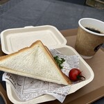 Cafe Mt.USU - ホットサンドセット2