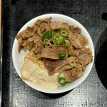 Nihonbashi Sanuki Udon Hoshino - ミニ牛めし ¥480