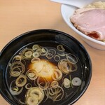 麺処ろくめい - 昆布水の淡麗つけそば　　つけ汁