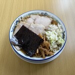 ケンちゃんラーメン - "中華そば(普通)"1,000円に"チャーシュー"200円をトッピング♪