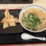 Yari Udon Fukuoka Ten - 海老天うどん　910円