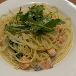 Trattoria Lemon - サーモンのレモンクリームソース