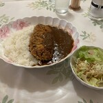 Curry & Spaghetti Hokui 45° - ハンバーグカレー