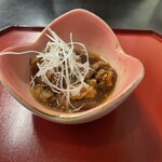 出雲の國 麺家 - 高級島根和牛のすじ肉煮込み