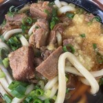 Imanami Udon - 甘辛い筋肉たっぷり◎ すりおろし生姜が美味い◎