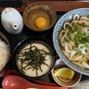 手打ちうどんZ - 料理写真:麦とろご飯セット(1,100円)冷+うどん大盛(100円)