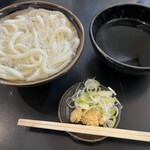 長麺うどん - 湯付きうどん 小 450円