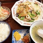 中華料理 佐世保 四海楼 - 料理写真:五目皿うどんセット