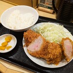 とんかつはまや - ひれかつ定食