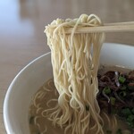 はちまる - 硬めの細ストレート麺♪