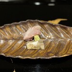 割烹 新多久 - アラと煮こごり