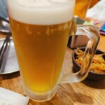 Kushi Katsu Dengana Akabane Ten - 生ビール