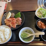 Table Order Viking Yakiniku Odo Nishinomiya Kita Ten - 焼肉定食(ごはんセット付)