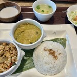 MM THAI - ゲーン＆ガパオ（1,100円）