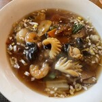 チャイナ食堂 龍福KITCHEN - 五目あんかけ湯麺