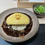 Hamburg & Omurice no Omise Ikura Shibuya Ten - ハンバーグオムライス黒カレー