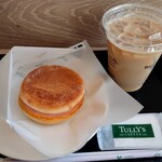 タリーズコーヒー＆ティー - イングリッシュマフィンのモーニング。