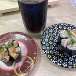 Matsuriya Yamahana Ten - 黒ビール，あん肝、真だち