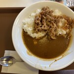 Sukiya Sagamihara Komachidori Ten - 牛あいがけカレー(並)